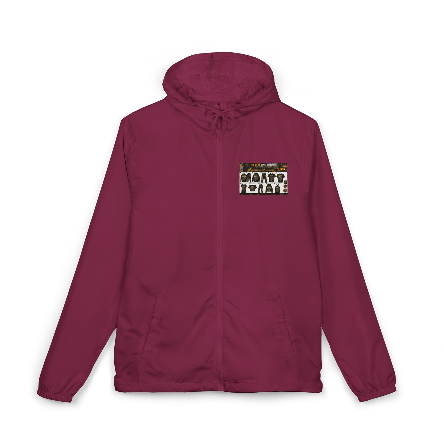 The Beat Moves Everything — Men's Track Jacket | Postal Music