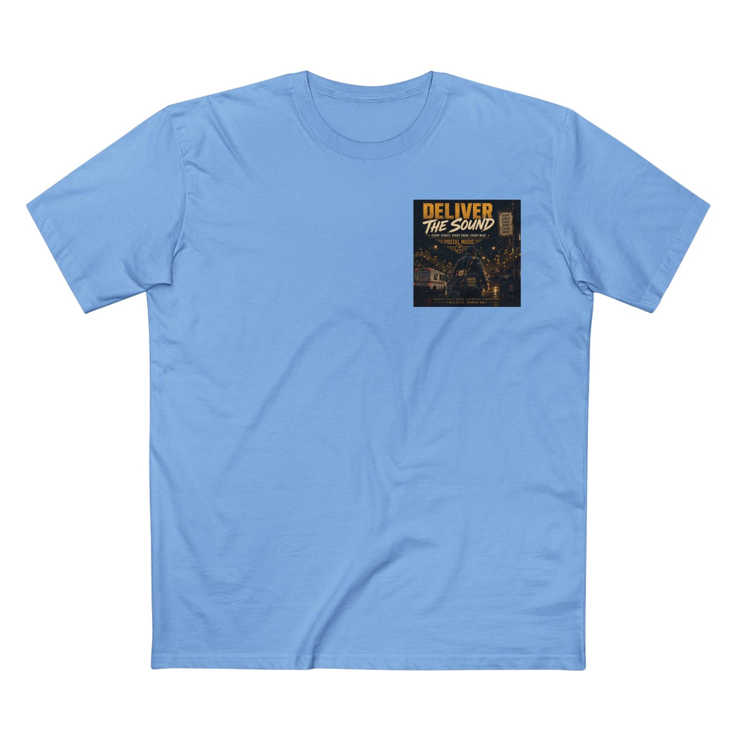 Postal Music — Deliver the Sound — Streetwear T-Shirt