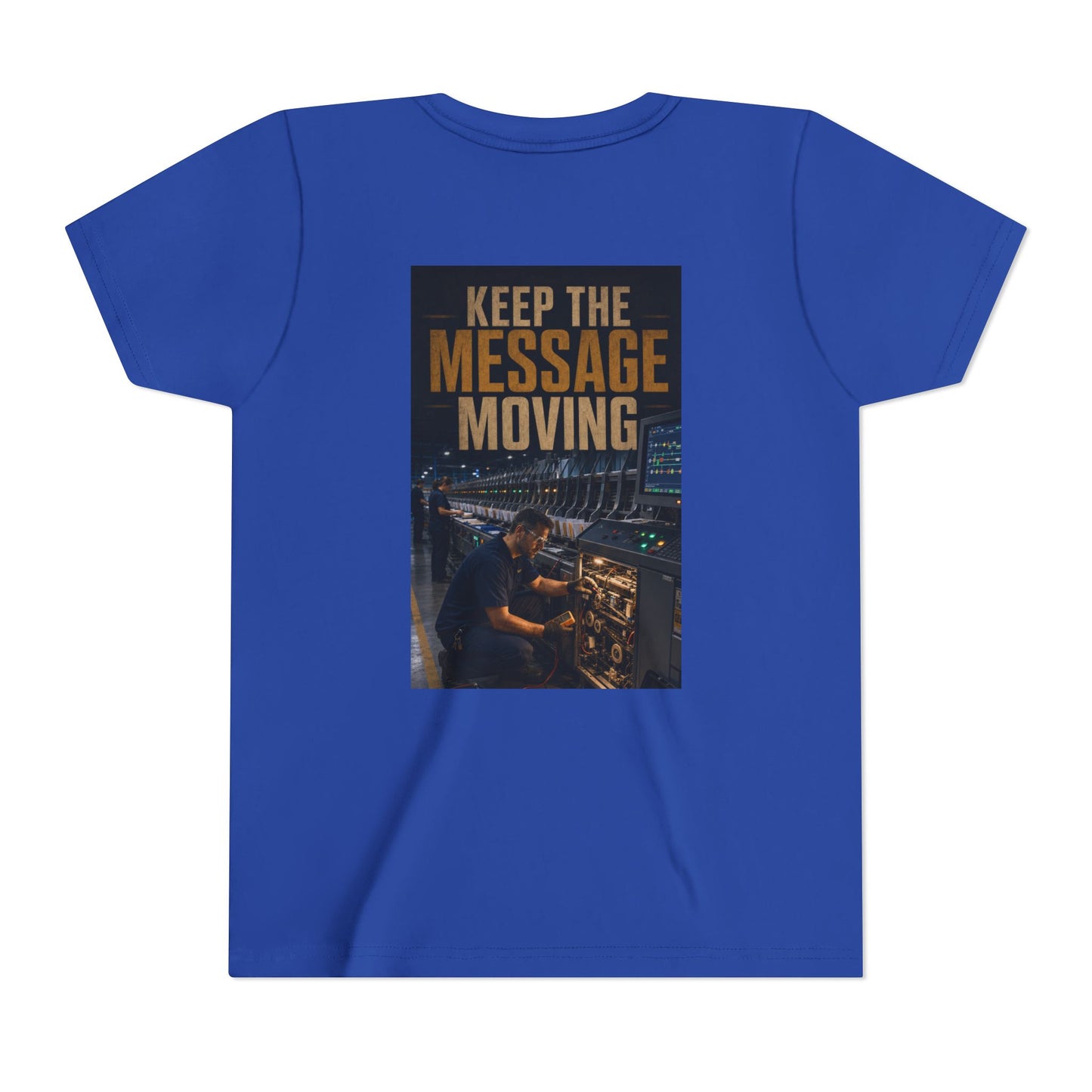 Postal Music — Keep the Message Moving — Youth T-Shirt