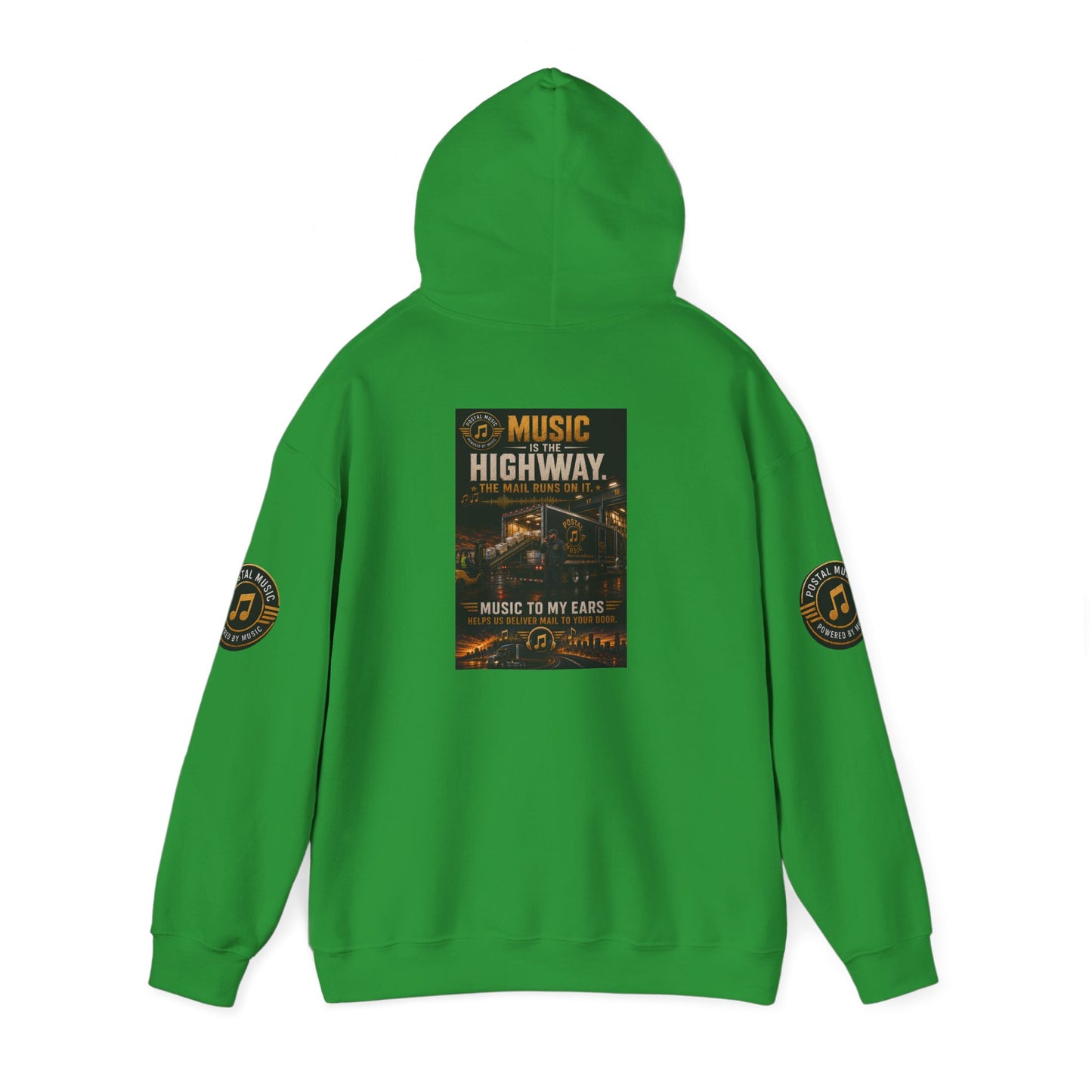 Postal Music — Music Is the Highway — Core Pullover Hoodie