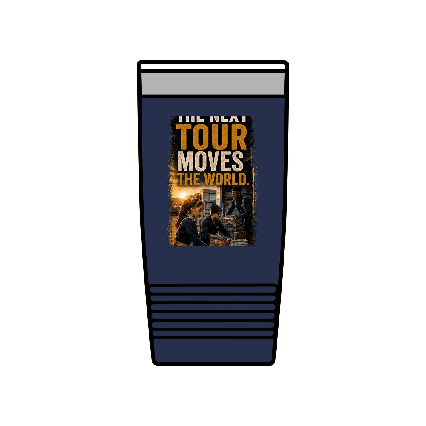 Postal Music — The Next Tour Insulated Tumbler 20oz