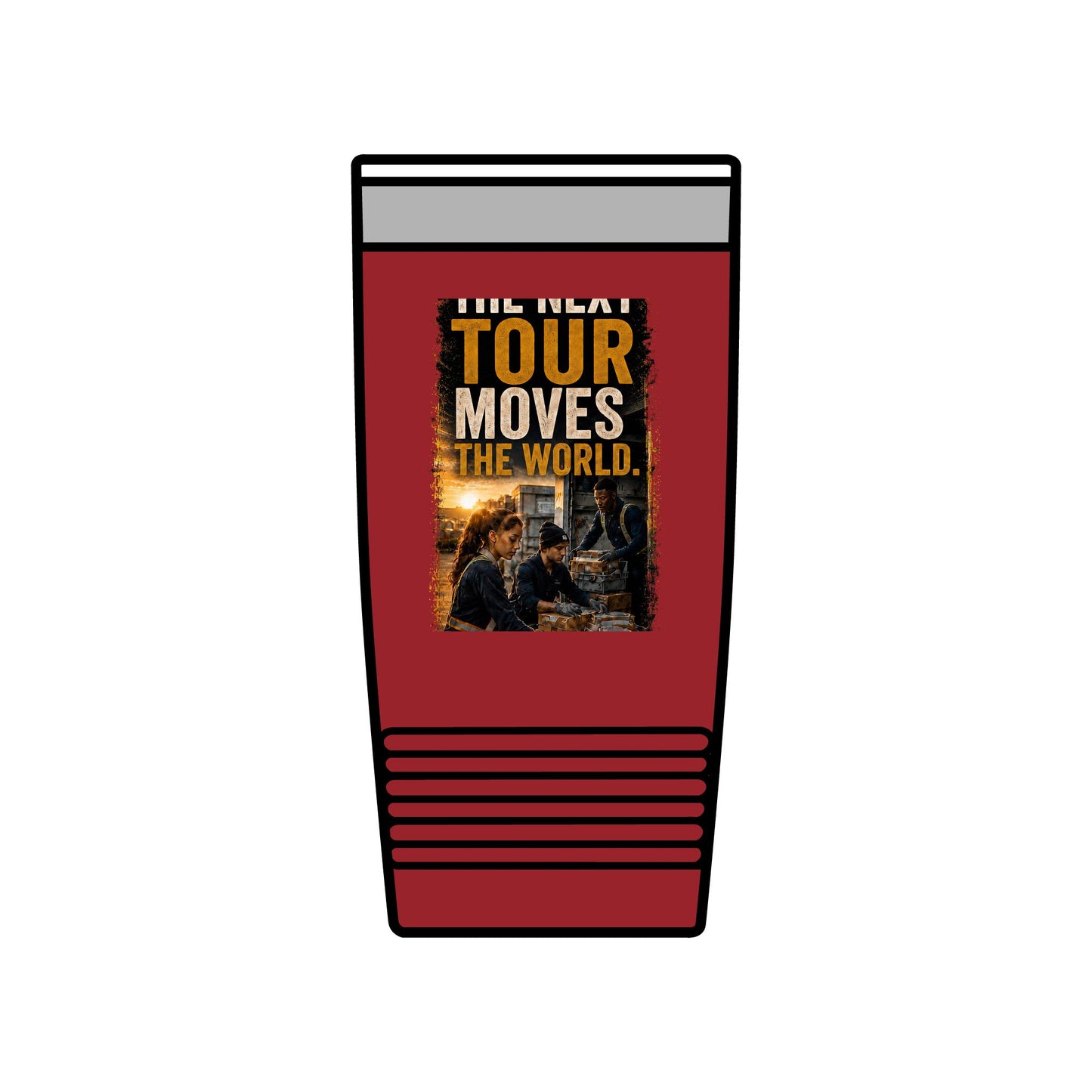 Postal Music — The Next Tour Insulated Tumbler 20oz