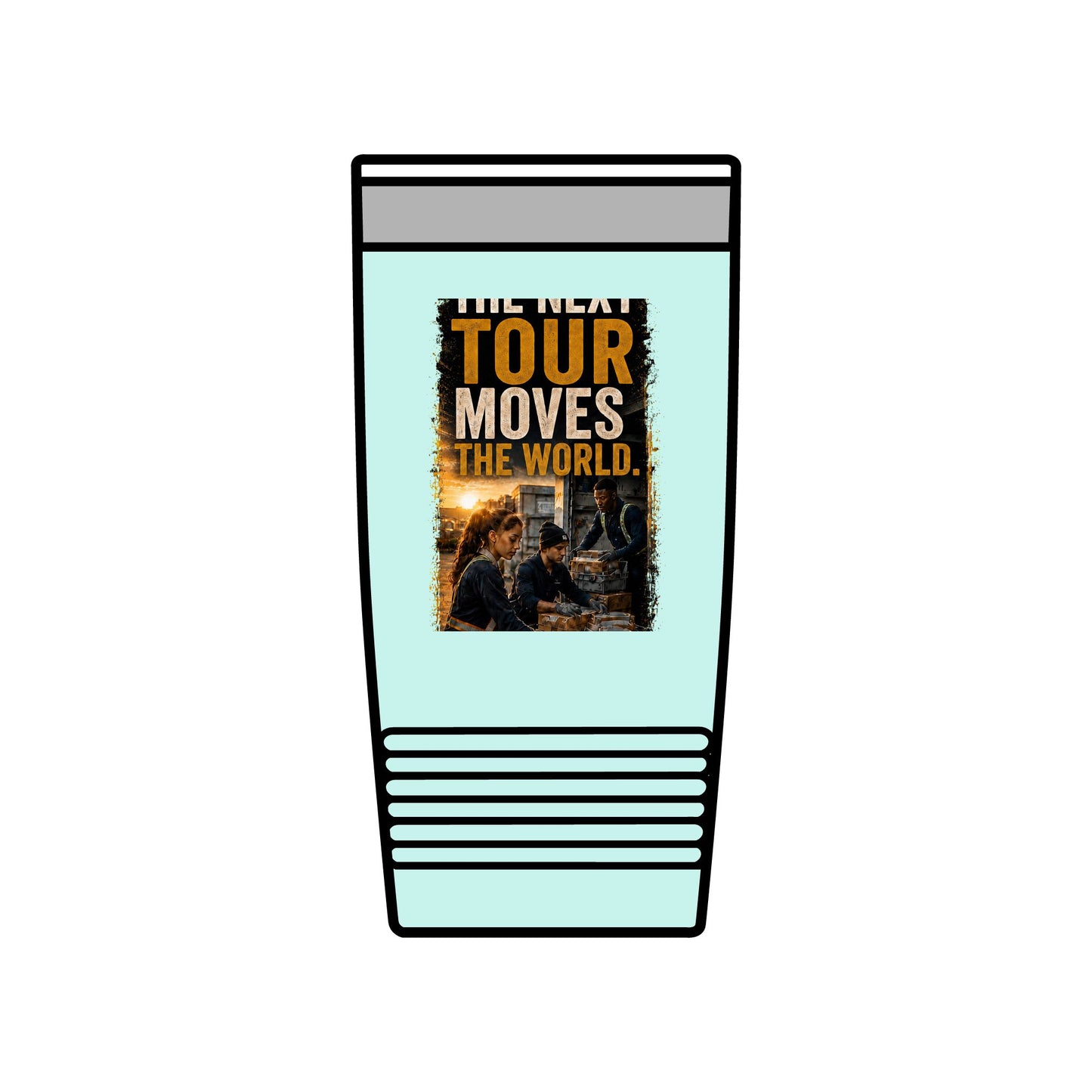 Postal Music — The Next Tour Insulated Tumbler 20oz