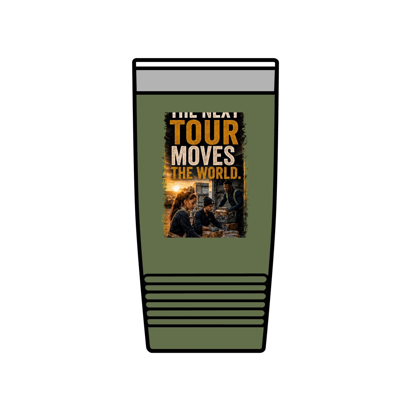 Postal Music — The Next Tour Insulated Tumbler 20oz