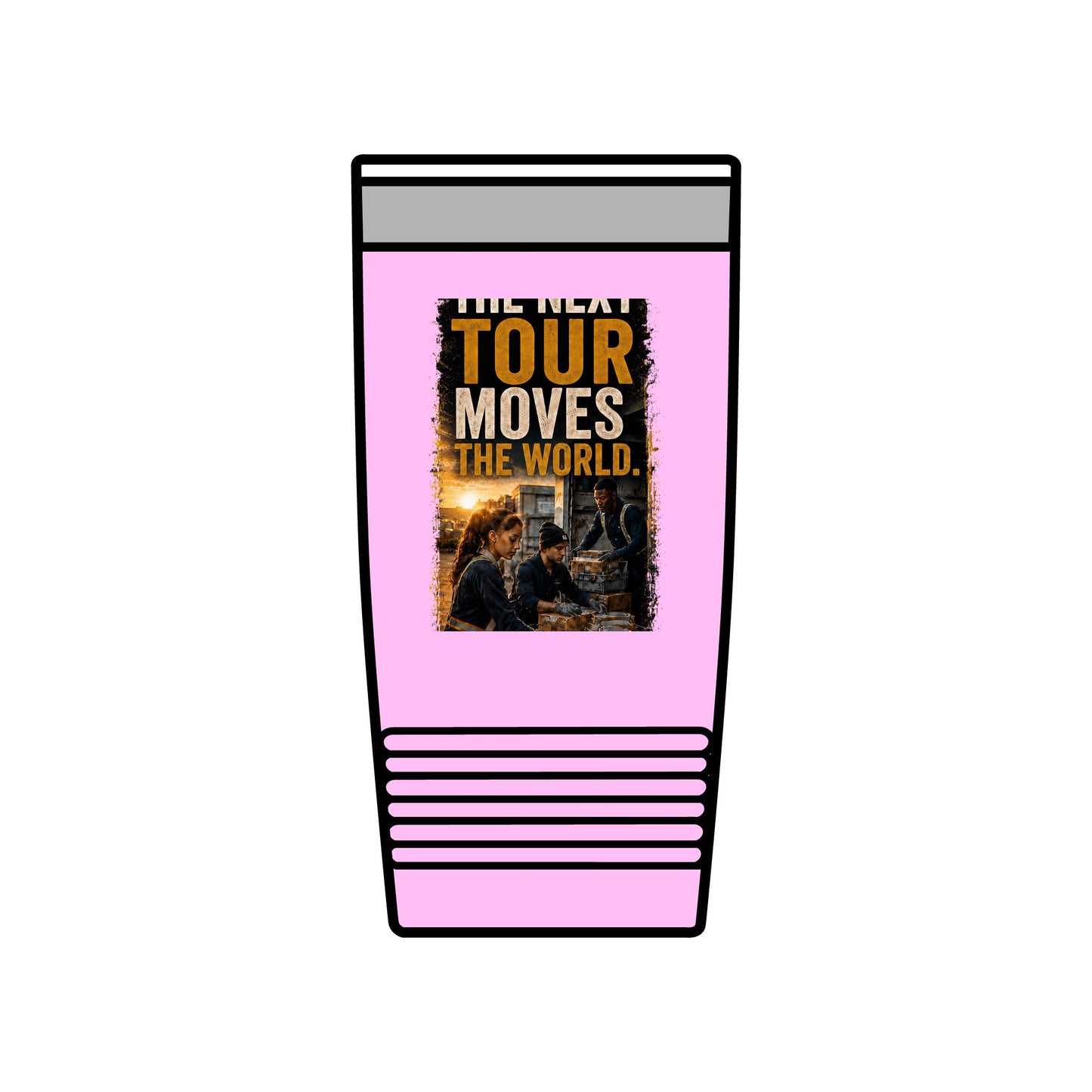 Postal Music — The Next Tour Insulated Tumbler 20oz
