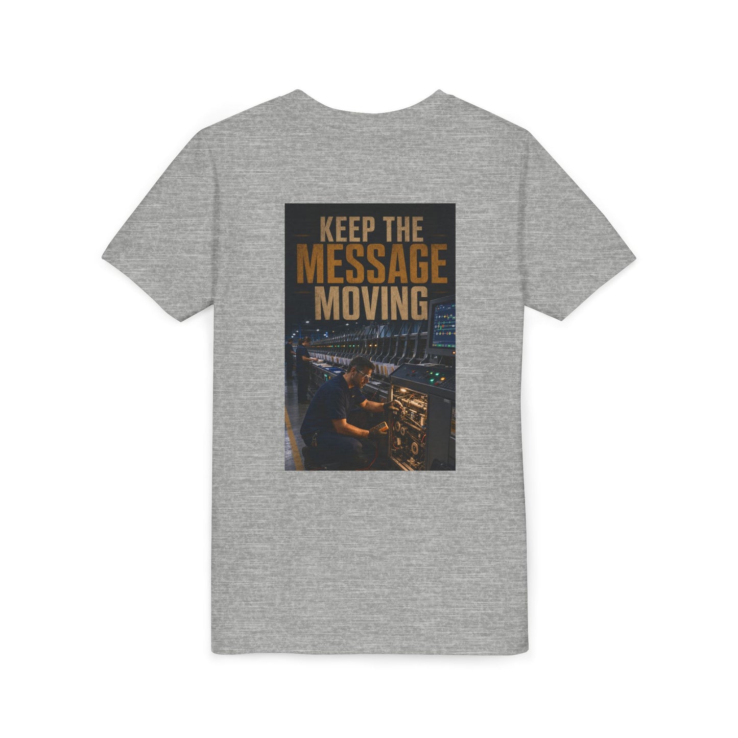 Postal Music — Keep the Message Moving — Youth T-Shirt