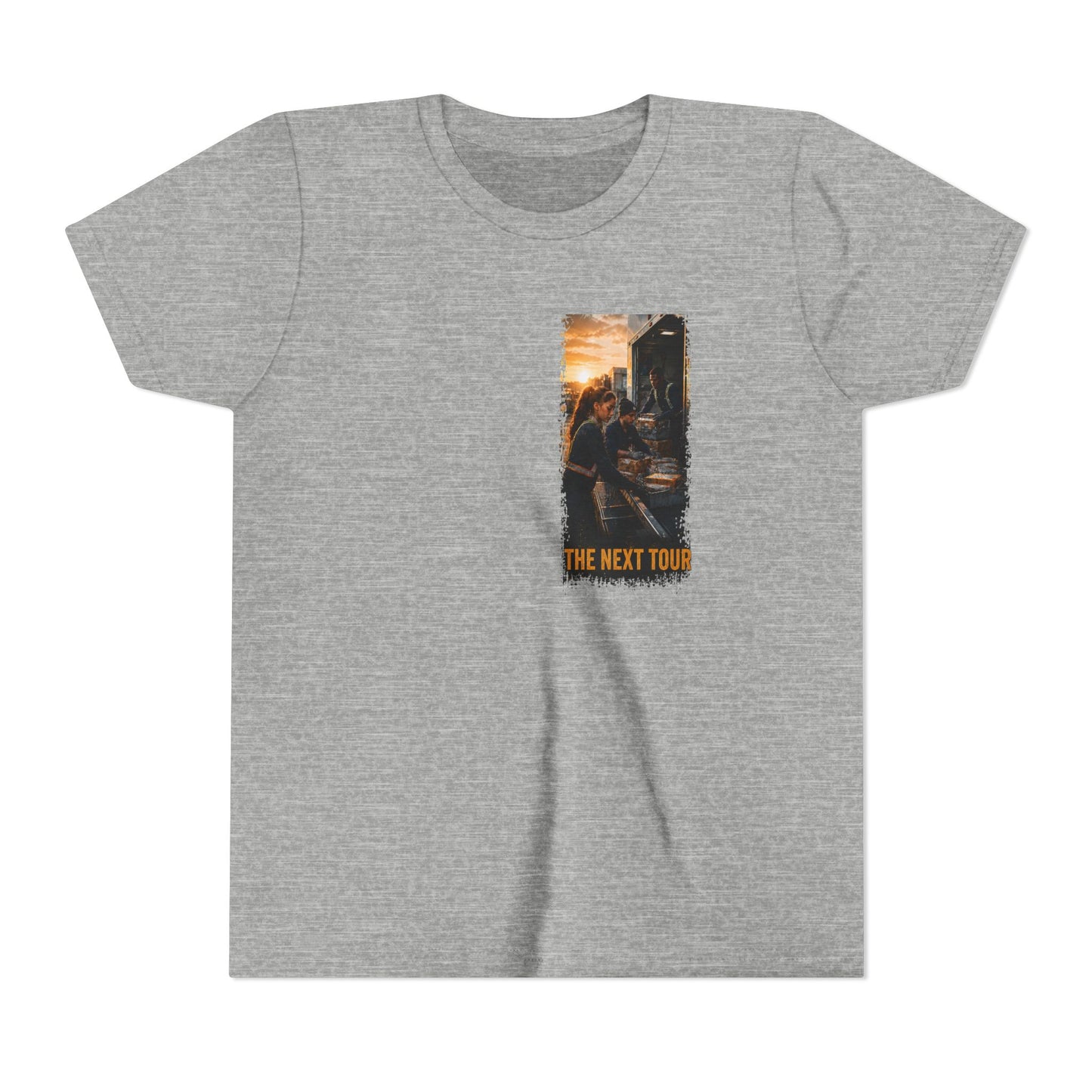 Postal Music — The Next Tour Youth T-Shirt — Color Group 1 of 2