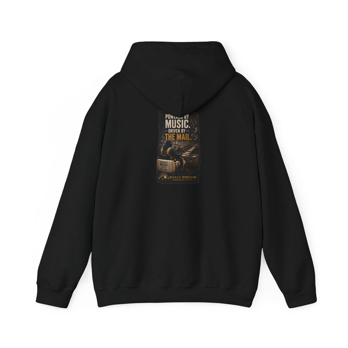 Postal Music - Powered by Music Hoodie - Colorways A2