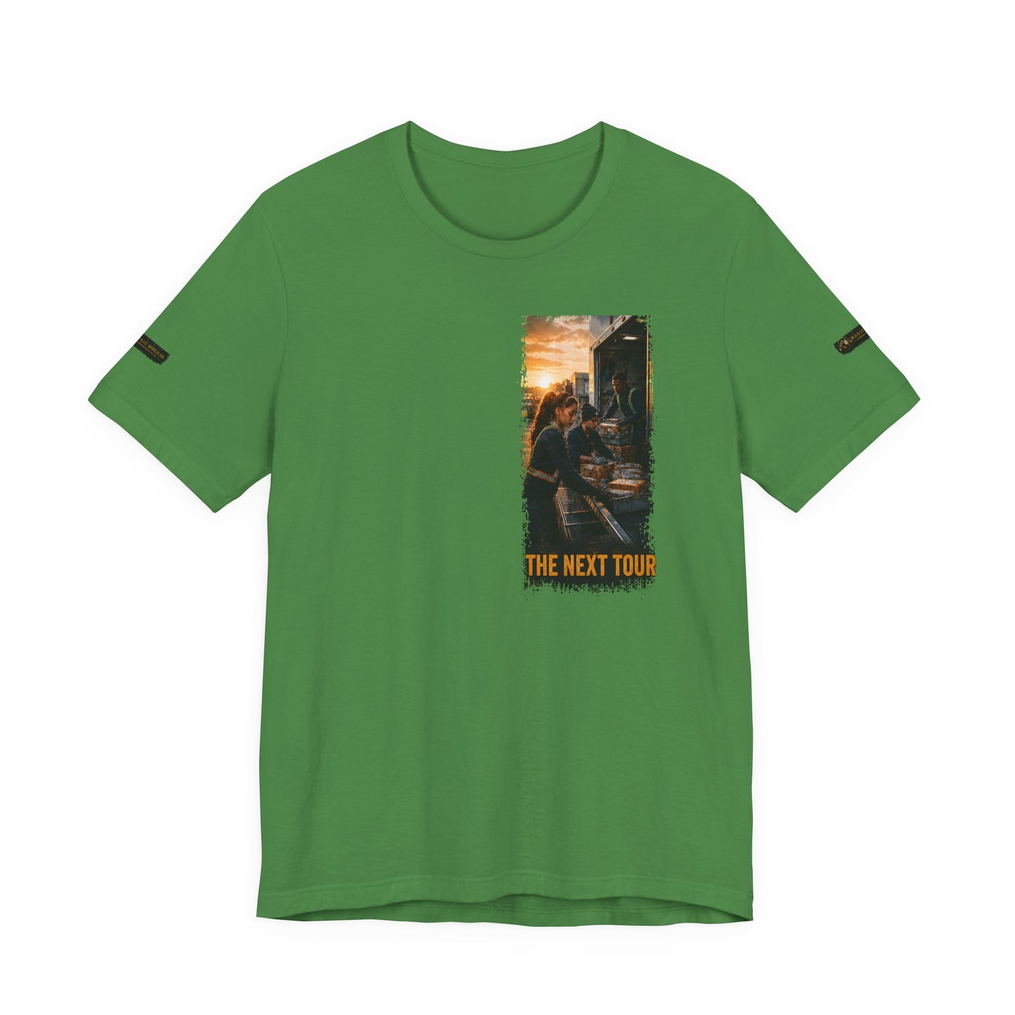 Postal Music — The Next Tour Premium Unisex T-Shirt — Color Group 7 of 11