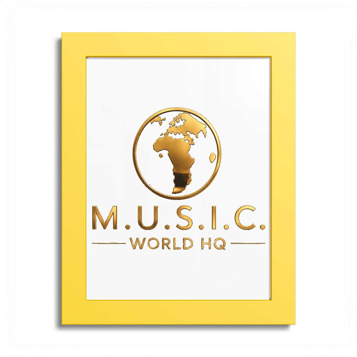M.U.S.I.C. World HQ Essentials | Framed Art Poster