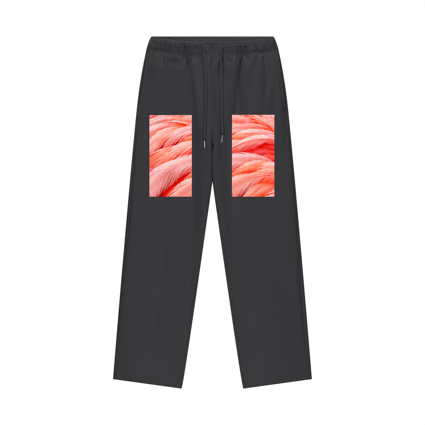 Wild By Design - Flamingo Heavyweight Fleece Straight Leg Pants