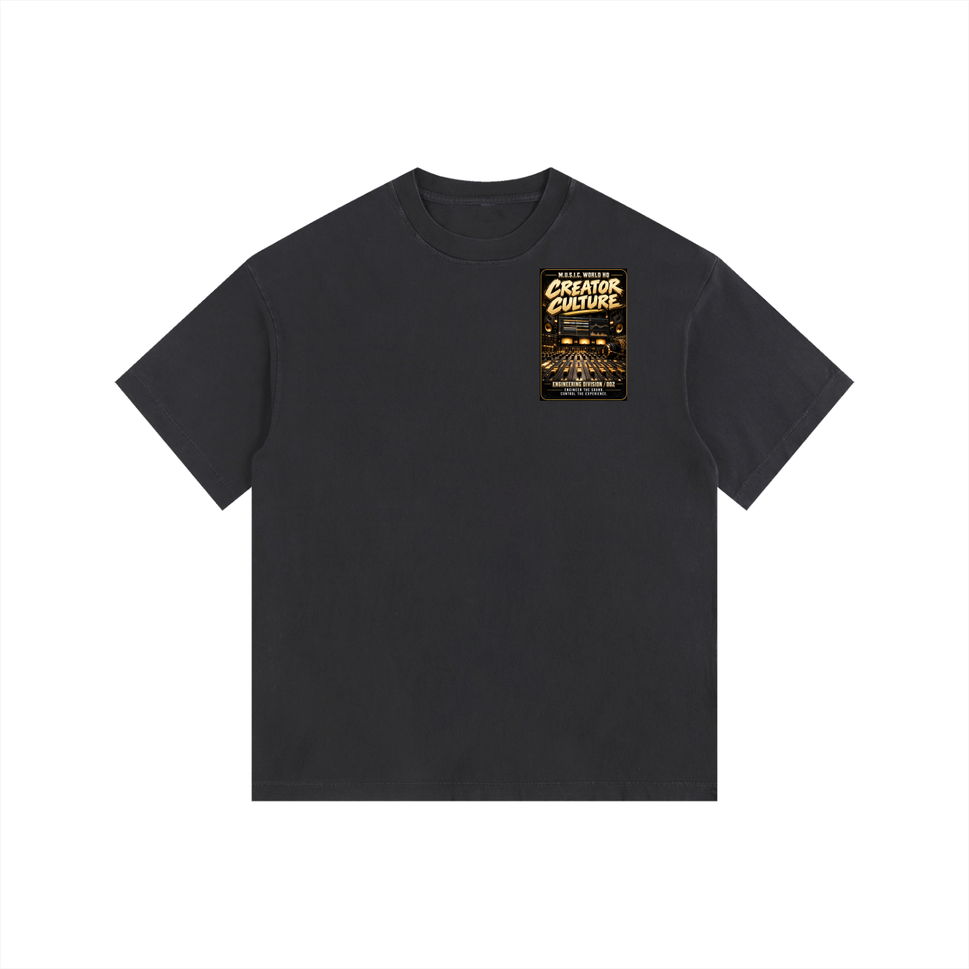 Vintage Washed Oversized Cotton T-Shirt