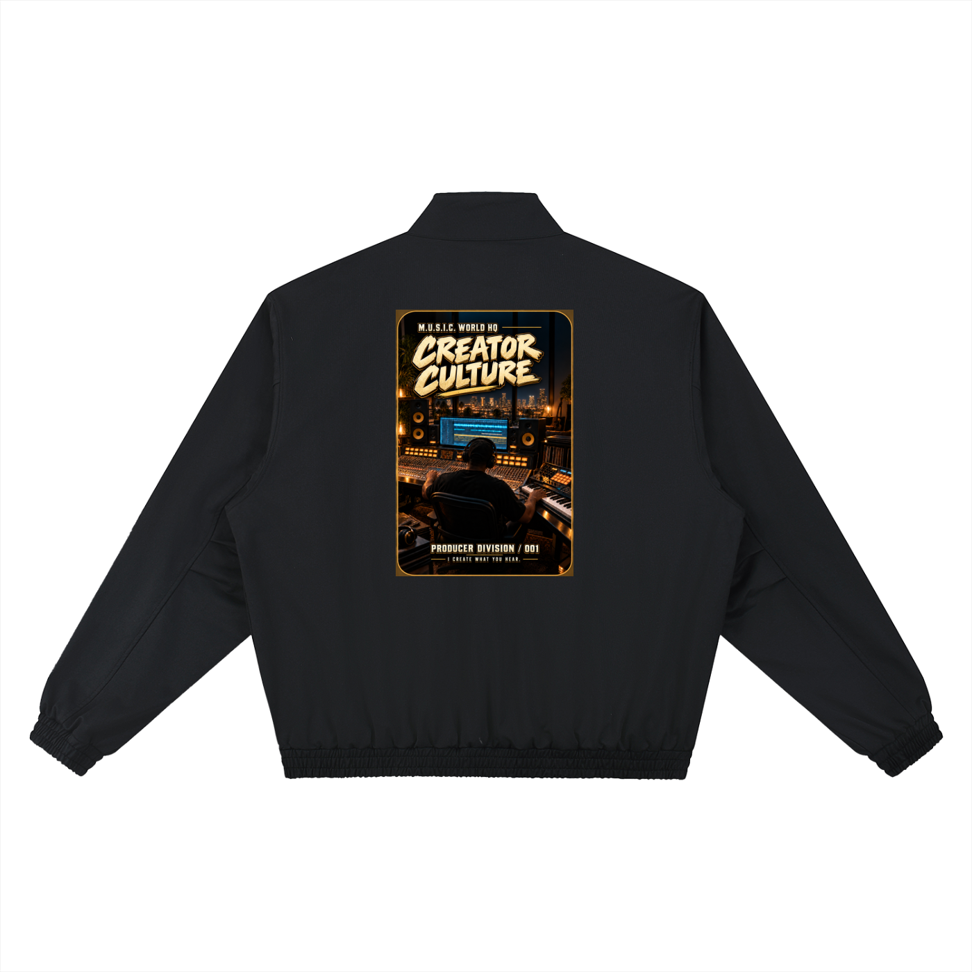 Stand Collar Bomber Jacket