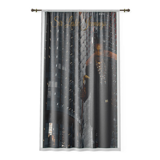 M.U.S.I.C. World HQ City Window Curtain