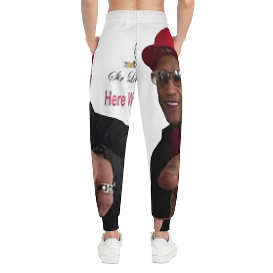 M.U.S.I.C. World HQ Album Cover Series Athletic Joggers (AOP)