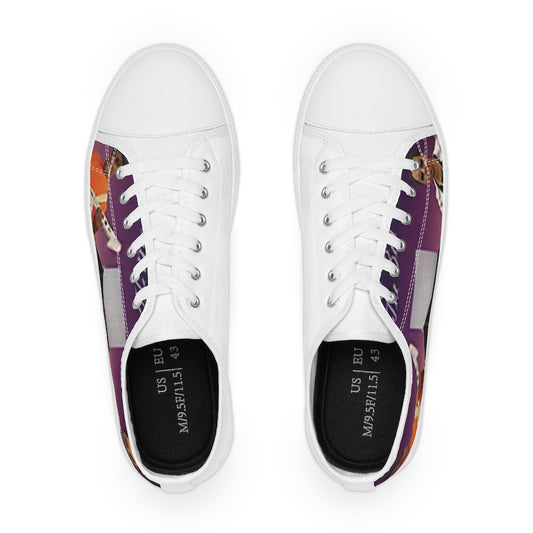 M.U.S.I.C. World HQ Men's Low Top Sneakers