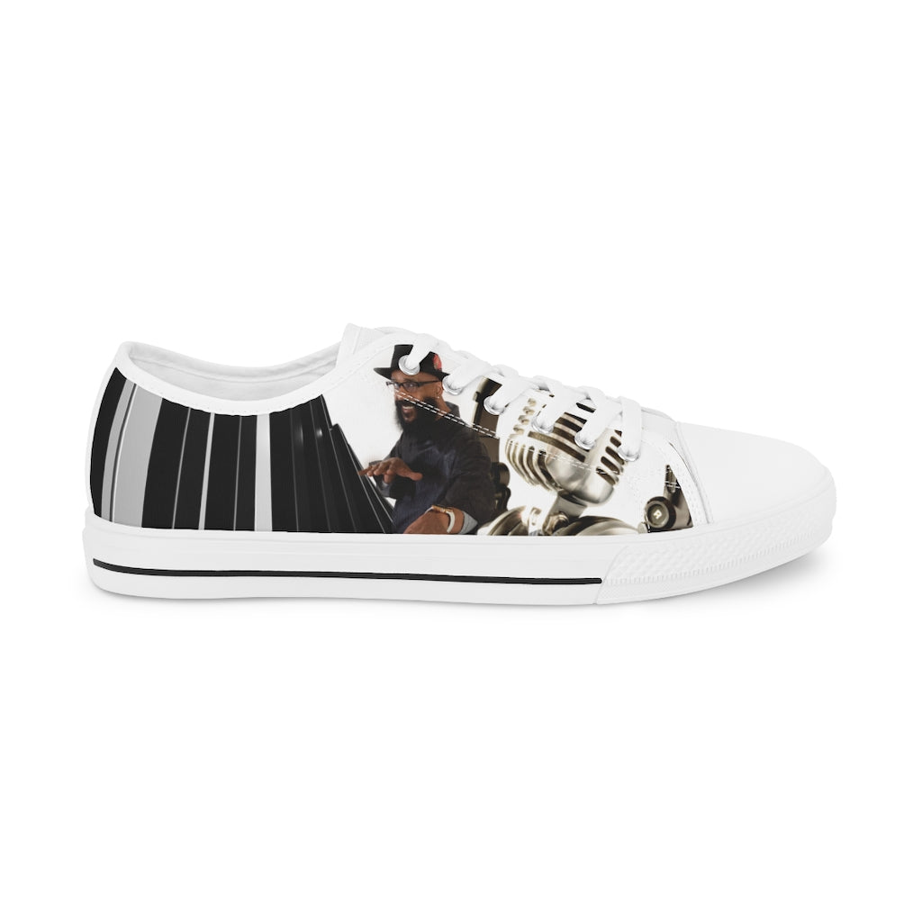 M.U.S.I.C. World HQ Men's Low Top Sneakers