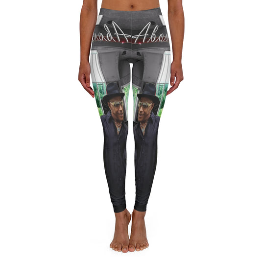 M.U.S.I.C. World HQ Women's Spandex Leggings