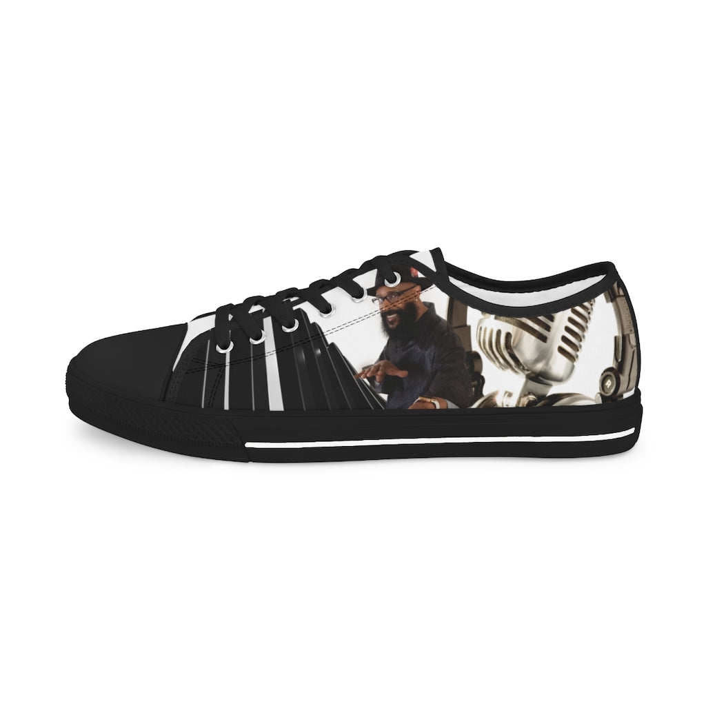 M.U.S.I.C. World HQ Men's Low Top Sneakers